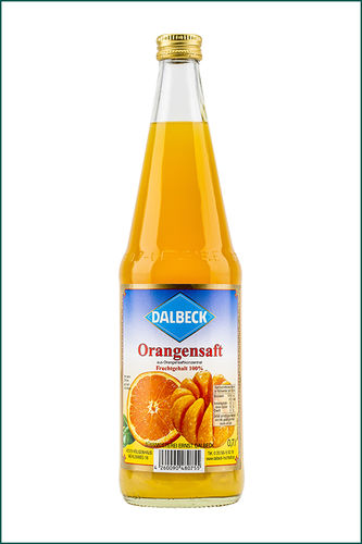 Orangensaft 100 % Frucht 0,7 l/Fl.
